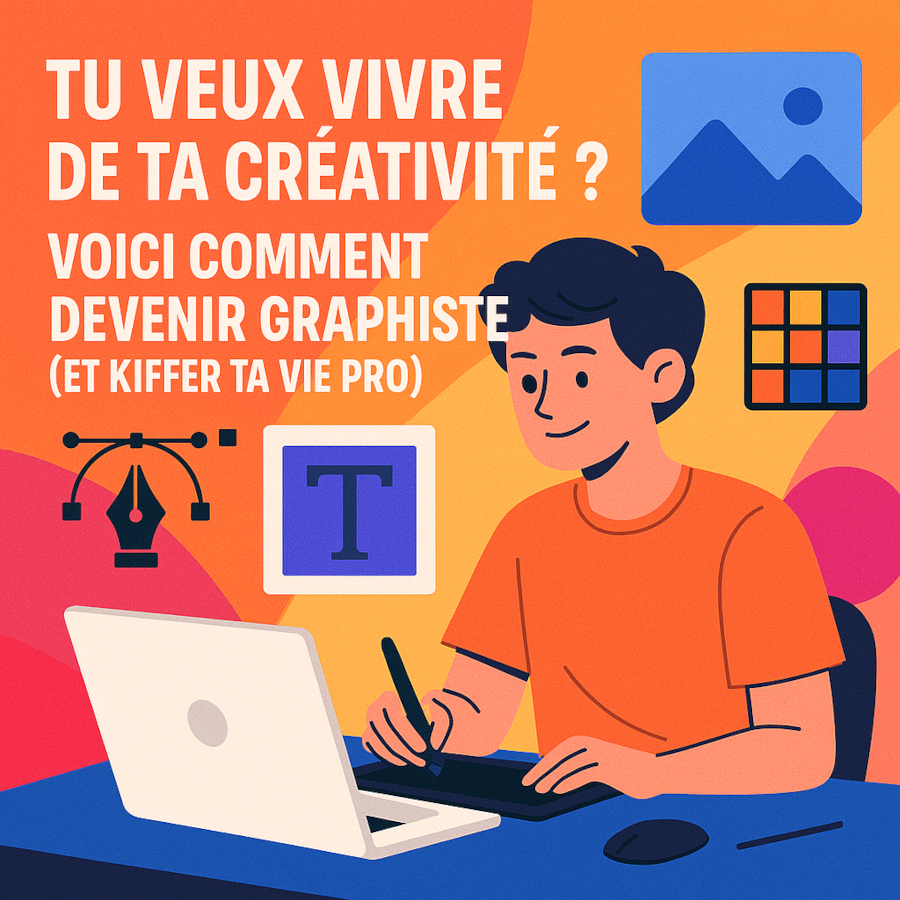 🎨 Devenir graphiste : comment faire de ta passion un métier ?